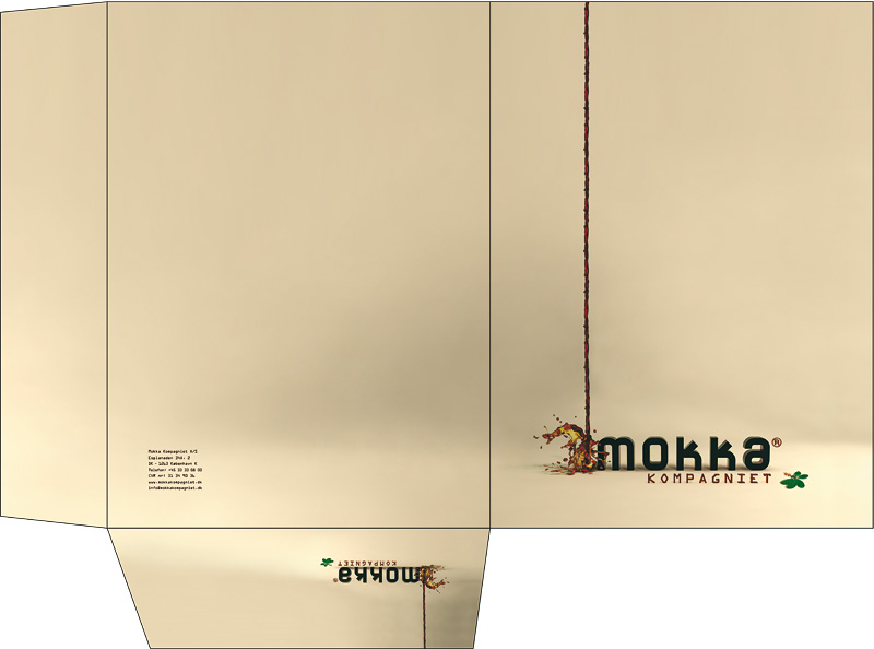 Mokka Kompagniet - Folder Design